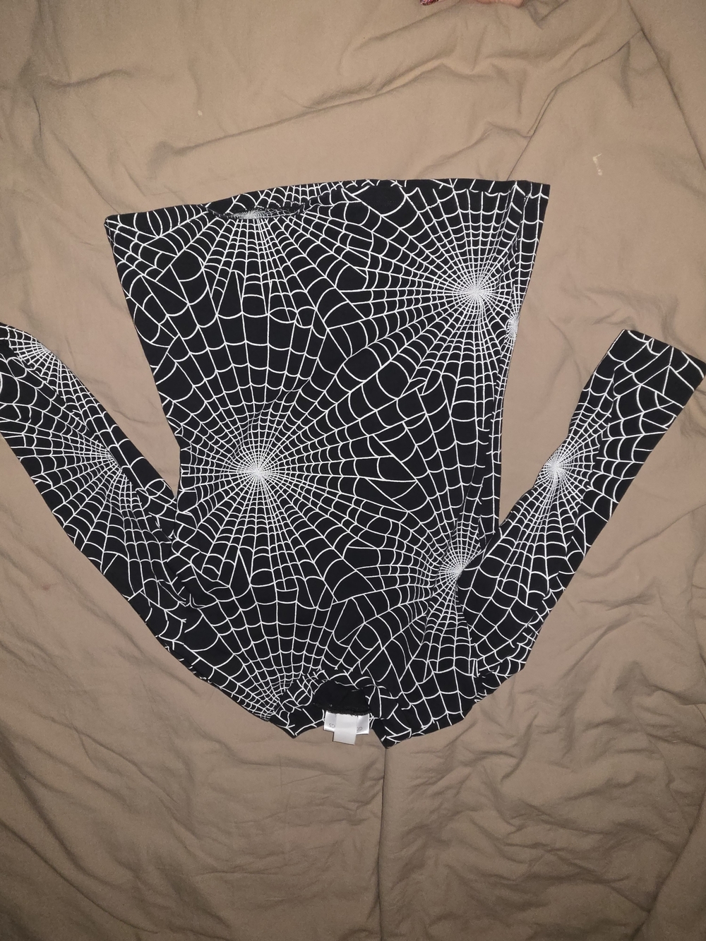 Vixen Micheline Pitt Black Spiderweb Bad Girl Top - Picture 5 of 6